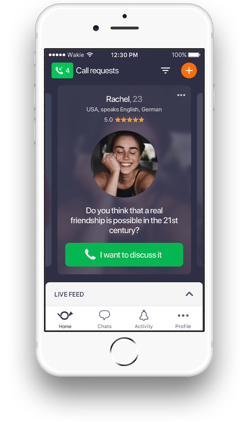 Wakie App Talk To Strangers And Convert Them Into Friends